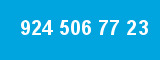 924 506 77 23 924 506 77 23